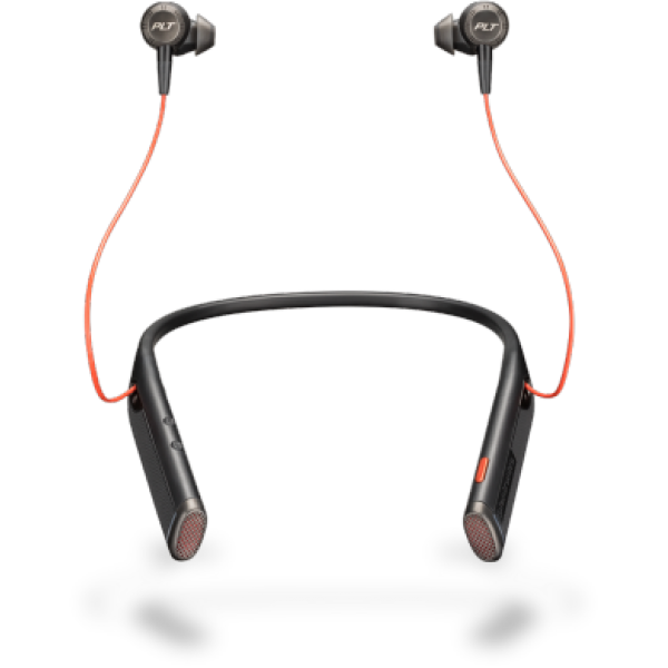 VOYAGER 6200 UC BUSINESS-READY BLUETOOTH NECKBAND HEADSET WITH EARBUDS